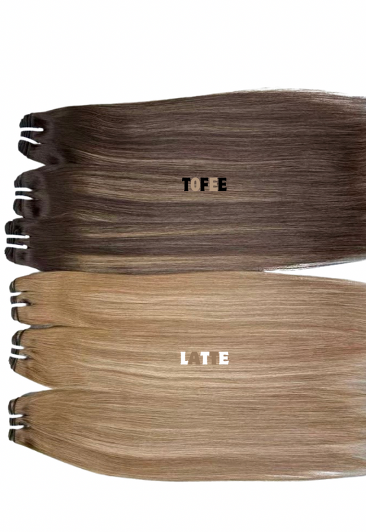 Raw Vietnamese Mix Color LATTE and TOFEE Bundle